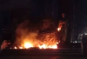 В России сгорел памятник героям Великой Отечественной войны