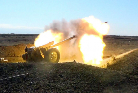 Позиции Азербайджанской армии подвергаются артиллерийскому обстрелу со стороны ВС Армении